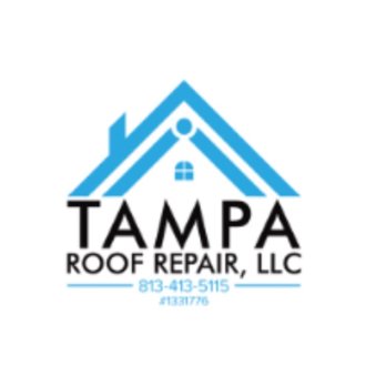 Tampa Roof Repair Logo with phone number