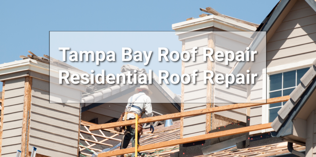 Residential Roof repair and replacement. 